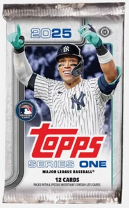 Paquete de pasatiempos de béisbol serie 1 Topps 2025 - sellado de fábrica - Imagen 1 de 1
