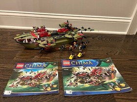 LEGO CHIMA: Cragger's Command Ship (Set 70006) 100% Complete