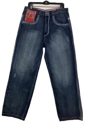 Vintage Pepe Jeans Mens Size 34x31 Loose Baggy Wide Leg 73 - Image 1 of 4