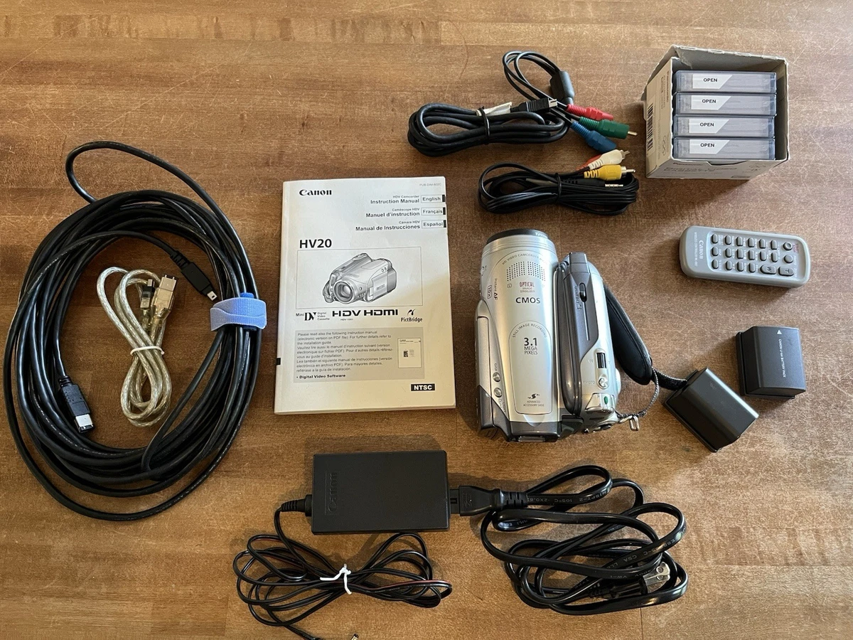 bonfujiさん専用】Canon iVIS HV20 本体のみ bonfujiさん専用】Canon