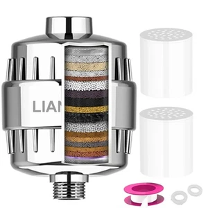 Shower Filter, 20 Stage Shower Head Filter for Hard Water with 2 Cartridges, ... - Bild 1 von 9