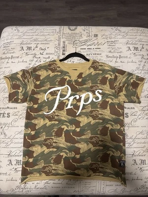 Camiseta PRPS Camuflada Gráfica León Para Hombre Talla [Pequeña] Ropa de Calle Foto 1 de 3