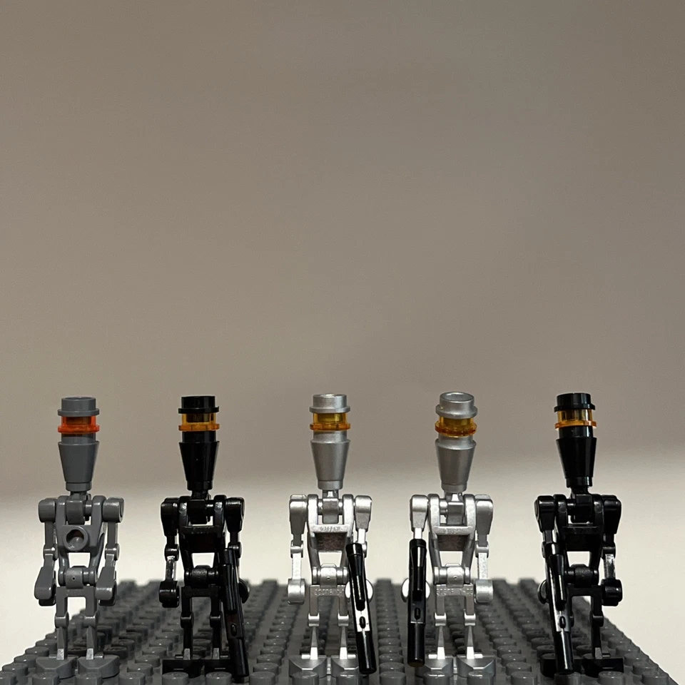 Lot of 5 LEGO Star Wars Elite Assassin Droids Minifigures - 1Y - Image 1 of 1