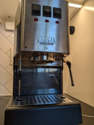 Máquina de café espresso profesional clásica Gaggia hecha en Italia RI9380/46 con extras  Foto 1 de 4