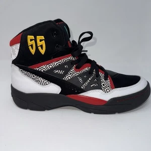 Adidas Mutumbo Og 2013 Size 10.5 White Black Red Dikembe NBA Authentic Rare - Picture 1 of 15