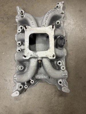 Used 7516 Weiand X-celerator Intake Ford 351C Cleveland 2V Single Plane - image 1 of 4