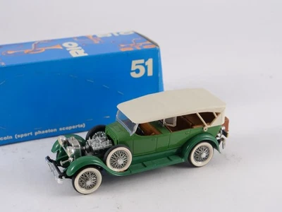 Rio N° 51 Lincoln Sport Phaeton Scoperta 1928 Mai Giocato In Scatola 1/43 - Immagine 1 di 4