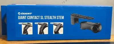 Vástago de bicicleta de contacto gigante 31,8 x 110 mm de longitud 8 grados 1-1/8" negro vástago de ciclismo Foto 1 de 4