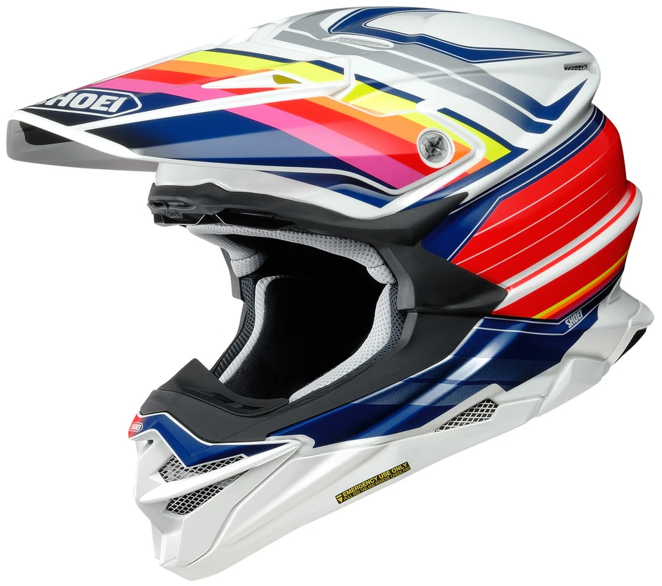 Shoei VFX-EVO Pinnacle Helmet MED Red/White/Blue - Image 1 of 1