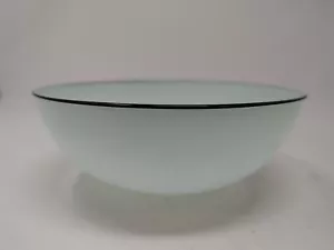 Baldwin & Guggisberg Non Foux Glass Bowl 7 1/8 diameter WHITE - Picture 1 of 3