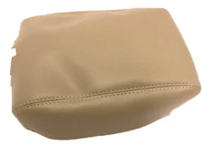 Fits 00-06 BMW X5 E53 Beige Real Leather Center Console Lid Armrest Cover - Bild 1 von 7