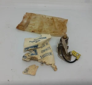 NOS Jeu contacts, vis platinées, rupteur PARIS RHONE 92504 pour voiture Ancienne - Imagen 1 de 3