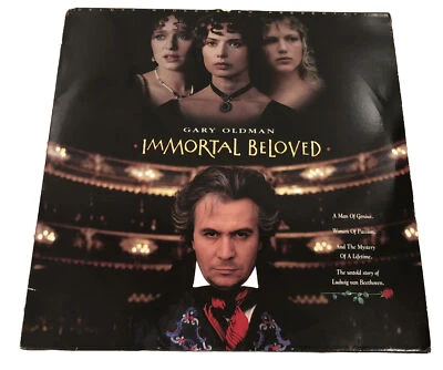 Immortal Beloved Laserdisc LD Widescreen 1994 Gary Oldman Laser Disc - Imagem 1 de 4