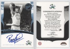 2006-07 Press Pass Legends Auto Bill Laimbeer (Blue Ink) Auto