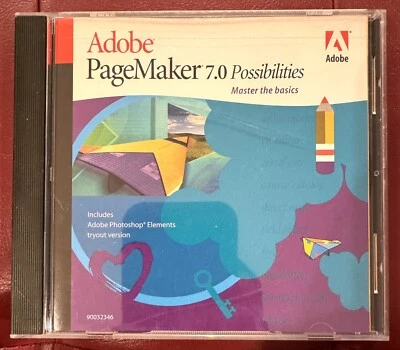Adobe PageMaker 7.0 Possibilities Macintosh Mac and Windows PC - Image 1 of 3