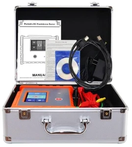 Portable DC Resistance Tester Transformer DC Winding Resistance Ohmmeter 50.00KΩ - Picture 1 of 9