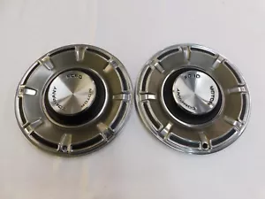 NOS OEM Ford 1970 1973 Maverick 14" Wheel Covers (2) Hub Caps 1971 1972 - Picture 1 of 10