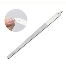 Double-Sided Nail File Stainless Steel Polishing Sand Strip Nail Polisher Nai PL