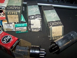 6J5 glass and metal Tubes NOS - Picture 1 of 7