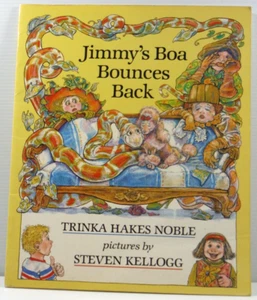 Jimmy's Boa Bounces Back Children's Book by Steven Kellogg 1986 Vintage PB - Picture 1 of 13