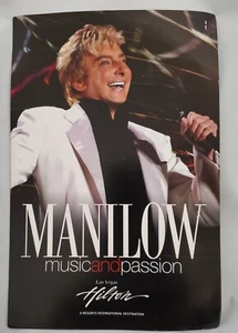 6"x9" Cardboard Poster Barry Manilow Music and Passion Vegas Hilton 2008 Show - Picture 1 of 1