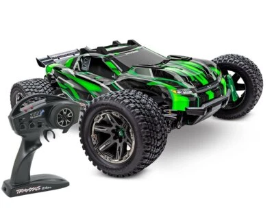 Traxxas Rustler 4x4 VXL Ultimate grün TRX67097-4-GRN  - Bild 1 von 4