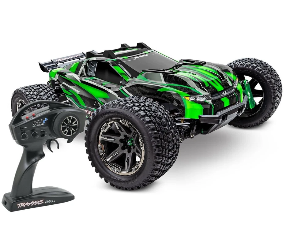 Traxxas Rustler 4x4 VXL Ultimate grün TRX67097-4-GRN  - Bild 1 von 4