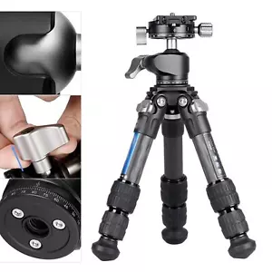 New Leofoto LS-223C Table-Top/Mini Tripod Carbon Fiber for Camera with case - Picture 1 of 9