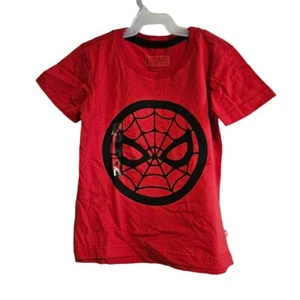 Size 4 Marvel Short Sleeve Spider-Man Graphic Tee Red - Picture 1 of 5