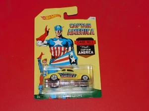 Hot Wheels - Marvel - Captain America - 1/8 - 2015 - Usa - 40 Ford Coupe - Foto 1 di 1