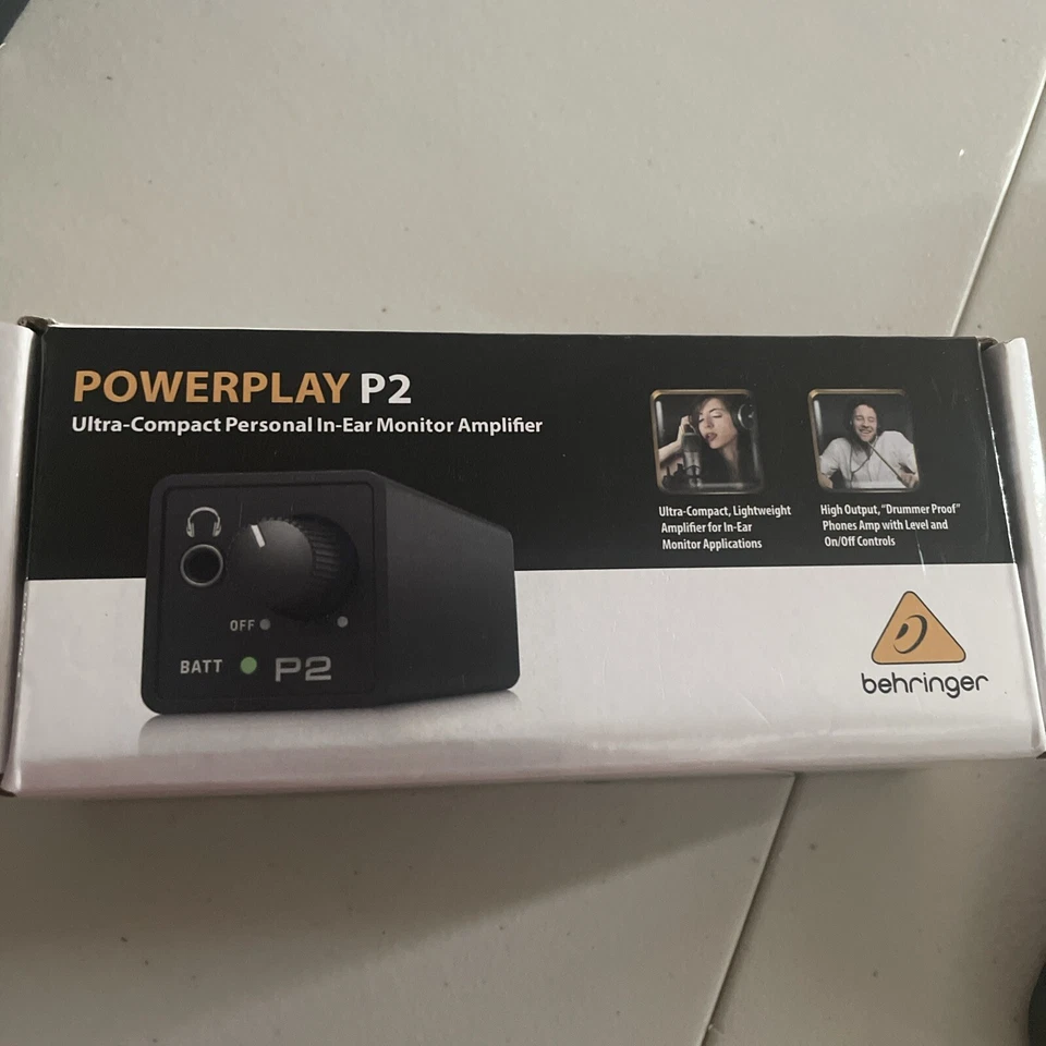 Behringer Powerplay P2 Monitor Amplifier - Image 1 of 1
