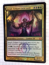Mtg Magic the Gathering Return to Ravnica Jarad, Golgari Lich Lord FOIL