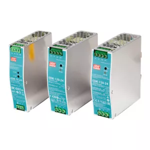 Fuente de alimentación RIEL industrial conmutación de salida única Cloudray 24V EDR-75 120 150 - Imagen 1 de 10