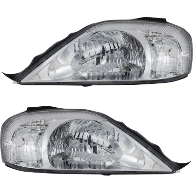  Driver and Passenger Side Headlight For Mercury Sable 2000-2005 - Image 1 of 4