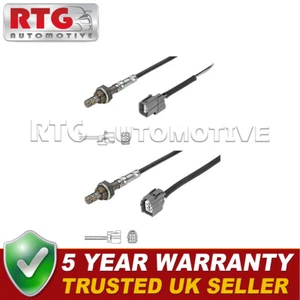 Front + Rear 2x Lambda Oxygen Sensors Fits Honda Jazz 2002- CR-V 2001-2007 - Picture 1 of 2