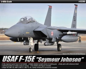 Kit Modelo Academy Hobby - 1/48 USAF F-15E “Seymour Johnson”, Avión de Precisión - Imagen 1 de 8