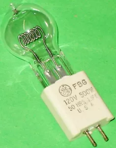 LAMPADINA LAMPADA FBD/FBG 500W adatta per ACME-LITE SMITH-VICTOR 600W e 650W G5.3 2 pin - Foto 1 di 1