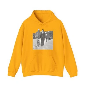 Hunter S Thompson Bill Clinton Graphic LS Unisex Heavy Blend™ Hooded Sweatshirt - Picture 1 of 25