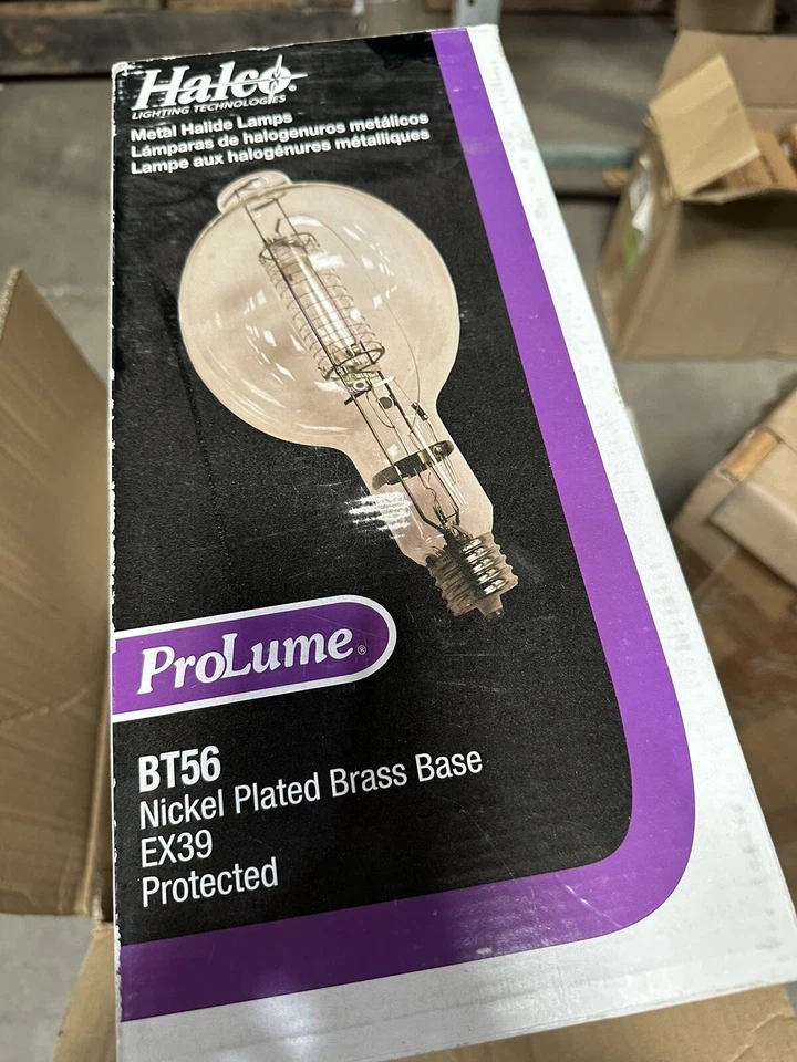 ⚡️Halco Prolume BT56 1000W Metal Halide Light Bulb MH1000/BT56/U/4K⚡️ - Image 1 of 2