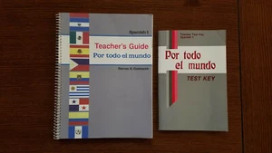 A Beka Spanish 1 Teacher Guide and Test Key Books - Picture 1 of 9