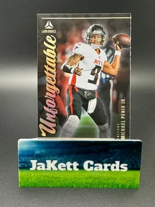 2025 Panini Luminance - Unforgettable Michael Penix Jr. #12 - Atlanta Falcons - Picture 1 of 2