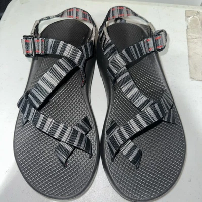 Chaco Z Cloud 2 Sandals Men’s Size •M9• Striped Gray/black  - Image 1 of 4