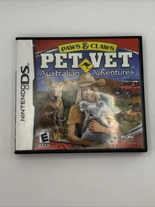 Paws & Claws Vet Australian Adventures Nintendo DS Works No Instruction Book - Picture 1 of 5