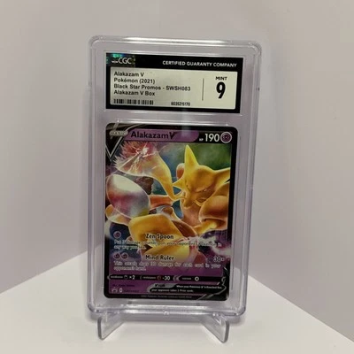 Alakazam V SWSH083 SWSH: Sword & Shield Promo Cards Holo - Image 1 of 2