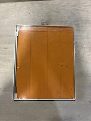 Apple Genuine Orange Color Polyurethane Smart Cover For Ipad - MC945LL/A - Image 1 of 2