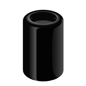 Apple Mac Pro (2013) 4-Core Xeon 3,7 GHz 256 GB SSD 64 GB #Neuwertig - Afbeelding 1 van 1