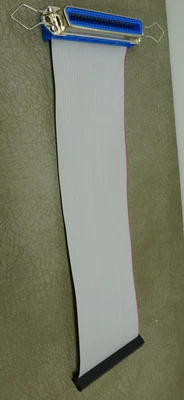 10" CN50 Ext 50 Pin F to IDC50 I 50 Pin F SCSI Cable Zuluscsi Bluescsi SCSI2SD - Image 1 of 4