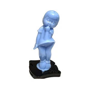 "Puzzle infantil celuloide vintage base rompecabezas sal o pimienta única niña azul 3,5""" - Imagen 1 de 8