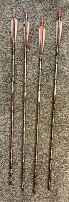 4 Easton XX75 2314 Superlite Mossy Oak Break Up Aluminum Arrows, 29 1/2 In - Image 1 of 4