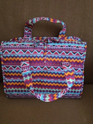 Modella NWT Women's Cosmetic Travel Bag Multicolor Pattern - Image 1 of 4